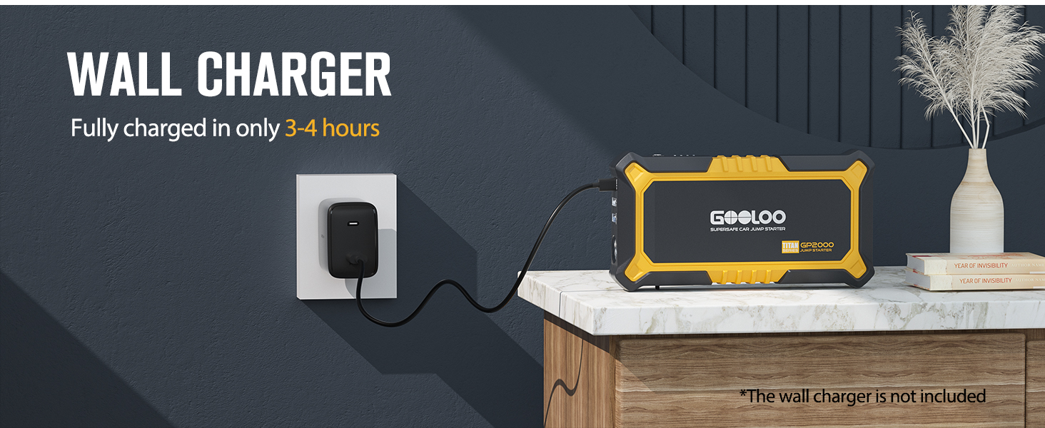 GOOLOO Jump Starter Power Pack