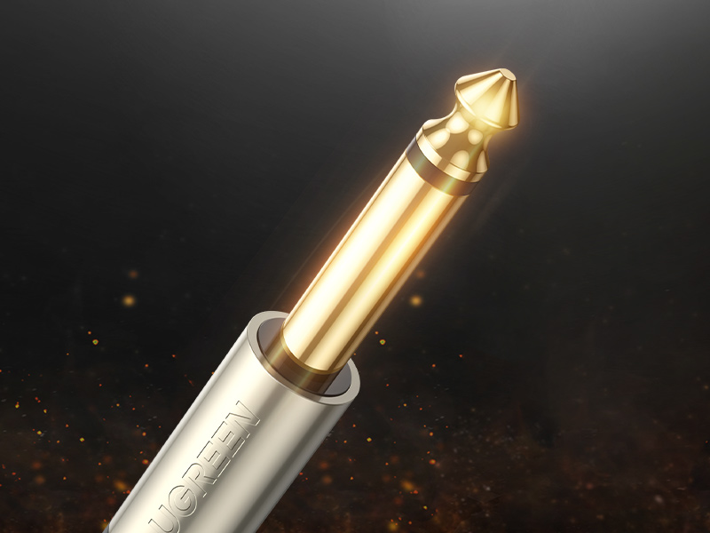 6.35mm to 6.35mm cable 6.35mm jack 6.35mm female 6.35mm male 1/4 inch audio cable l/r