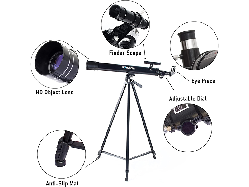 Stargazer Telescope for Astronomy Kids Children Adults Beginners