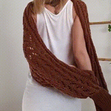 Scarf with Sleeves