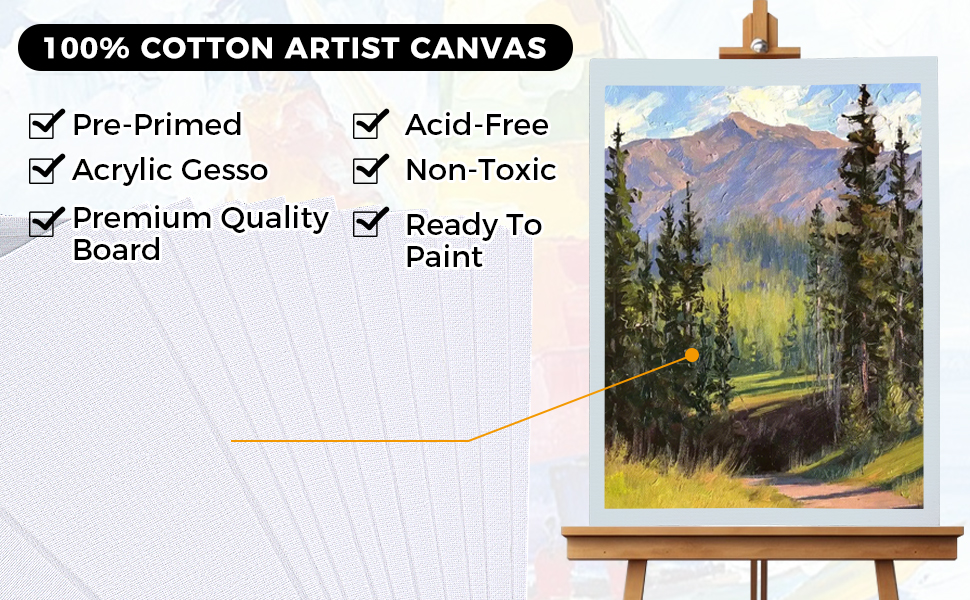 canvases for painting