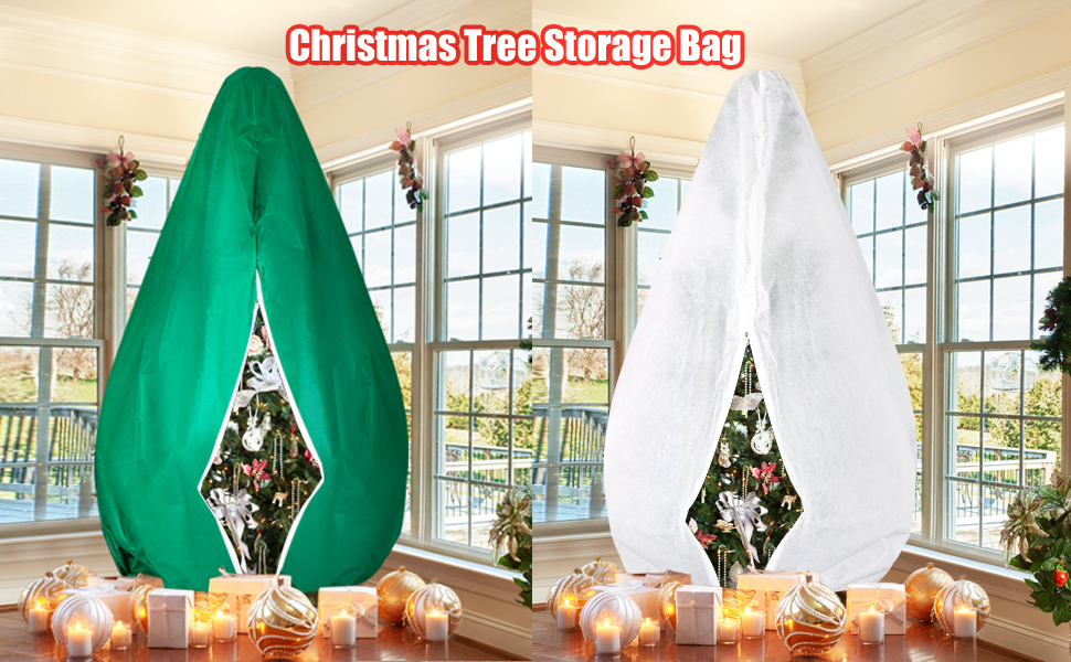 Christmas Tree Storage Bag,6ft(W) x6ft(H) x45in(Dia),Fits