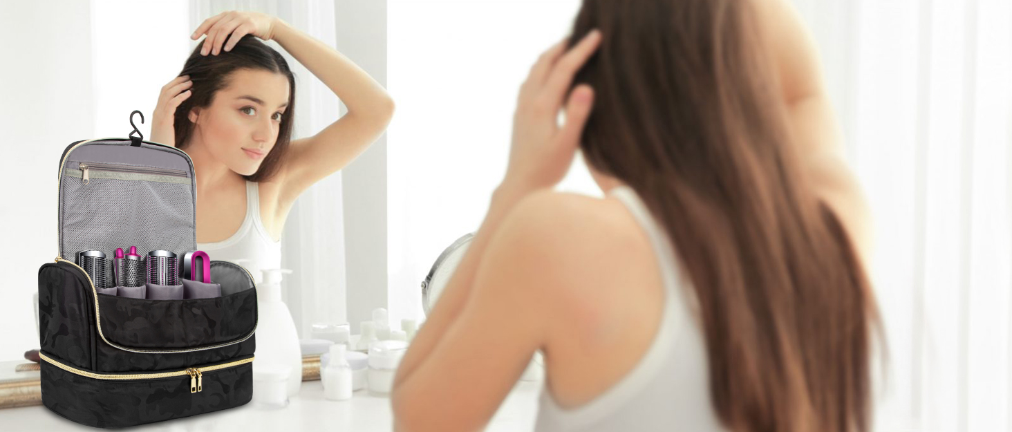 Double-Layer Travel Case Compatible