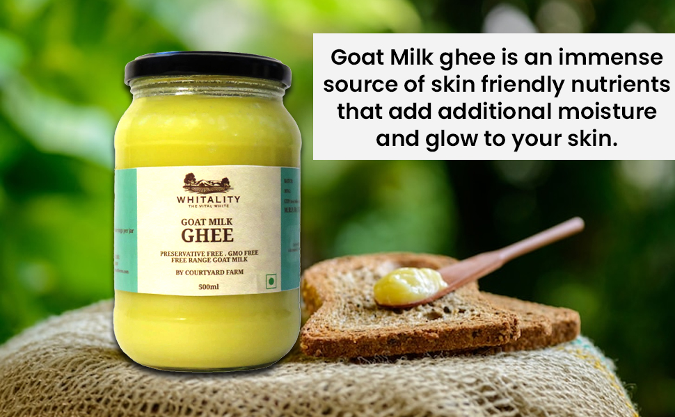 Courtyard Farms Goat Milk Ghee 100 Natural I Grass Fed I Traditional