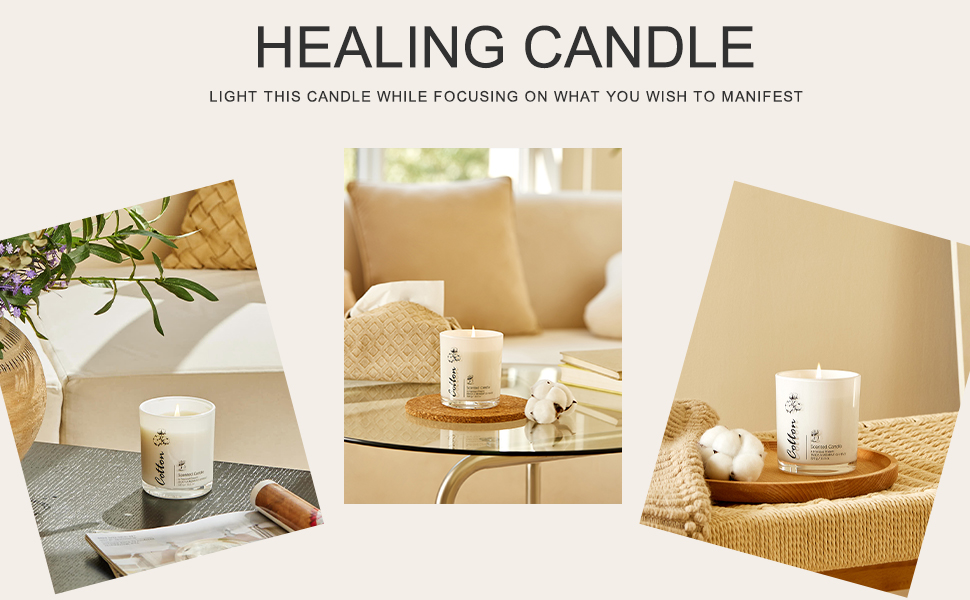 Scented Candles Gifts for Women, 11.3oz 70h Large Aromatherapy Candles