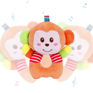 Vacoulery Sonajero de Juguete Muñeca de Peluche, 2 Piezas ...