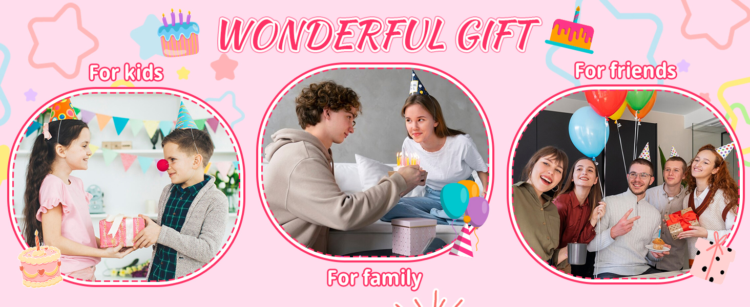 Cute Birthday Plush Cat Plush Pink Cat Stuffed Animal Birthday Gift for Kids