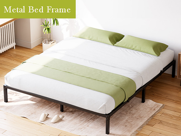 WHAT WE WANT WWW_EXTENSIONSIDEBAR 2本セット Amazon.com: IDEALHOUSE 8 Inch Full Bed Frame No Box Spring