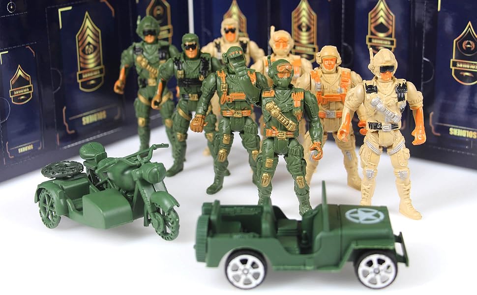 Orgrimmar 2021 Upgraded 24 Days Countdown Army Toy Advent Calendar for Christmas