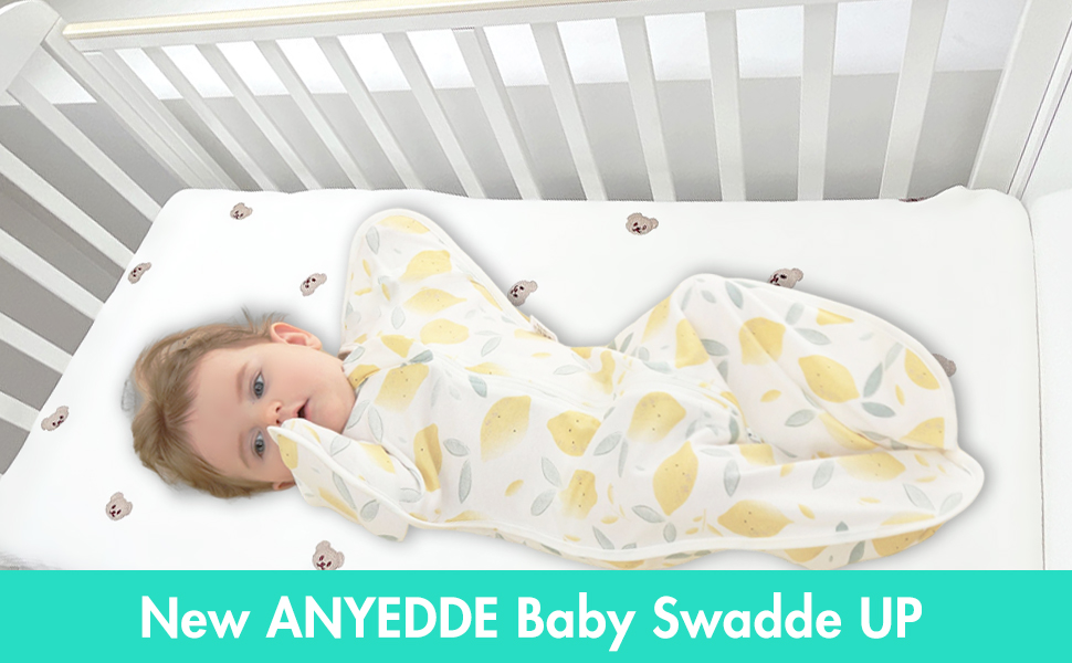 ANYEDDE Baby Transition Swaddle Sack, Baby Swaddle Arms UP