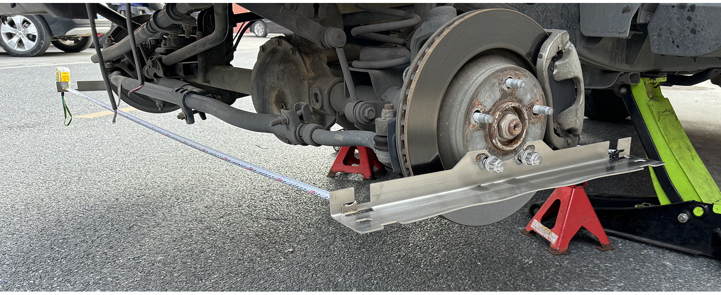 stainless steel wheels alignment tool plate