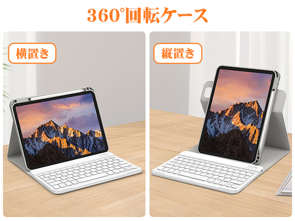 新品 GOOJODOQ 11インチ iPad用キーボードケース Goojjoq-ipad pro 11 pro 13 m4 pro 12.9, ipad air 4 air 5 air