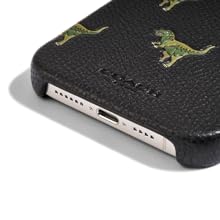 【新品未使用】COACH iPhone 16 スリムラップケース 恐竜柄 コーチ iPhone16 16pro スマホケース ブランド 恐竜 カバー