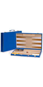 Leatherette Backgammon Set, “Istanbul”