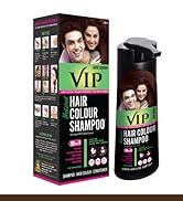 VIP HAIR COLOUR SHAMPOO 180ml Dark Brown