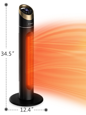 space heater tower, large room heater, room heaters, indoor heater,