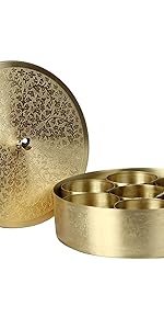 Spice box brass