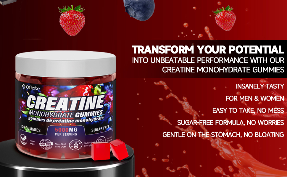creatine monohydrate gummies