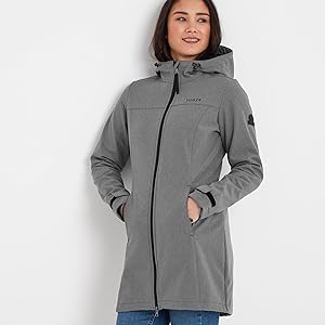 Keld long jacket grey