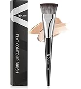 DUcare Foundation Brush Contour Bronzer Self Tanner Makeup Brushes for Liquid Makeup Flat Top Pro...