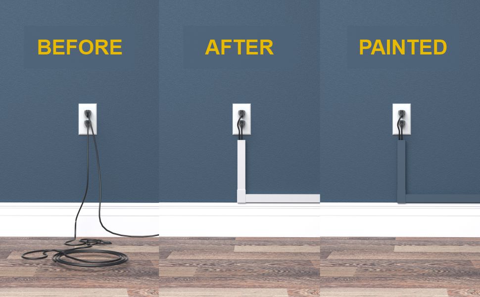 Cord Hider, Wire Cover, Cord Covers Wall Mounted TV, Cable Hider, 315