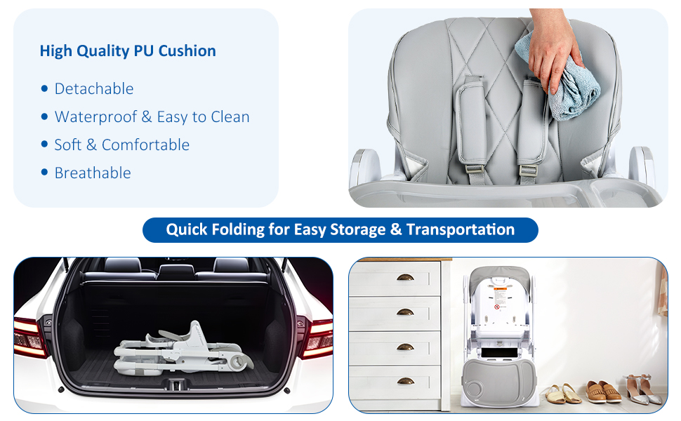 foldable toddler highchairs
