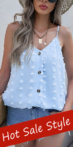Lace Sleeveless Tops V Neck Camisole