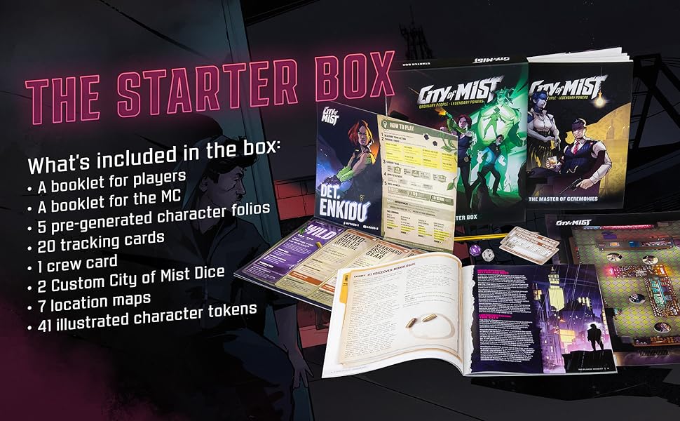 city of mist starter box EBC 5