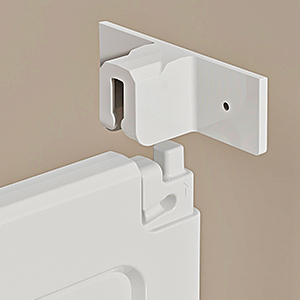 Fence-to-wall connect buckle