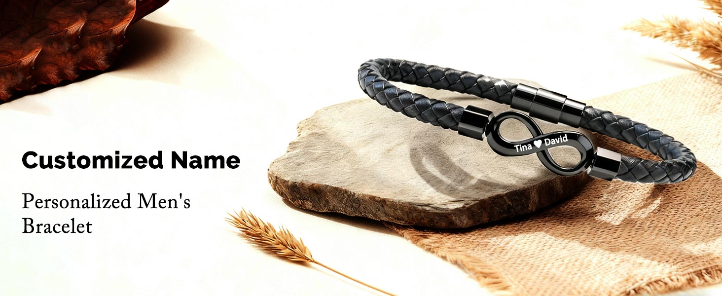 infinity bracelet for men