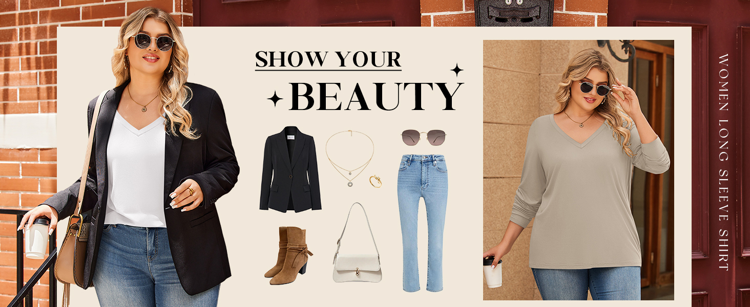 plus size shirt for women