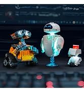 Brickshining LED Lighting Compatible with Lego Pixar Wall-E & EVE 43279,Light Kit Compatible with...