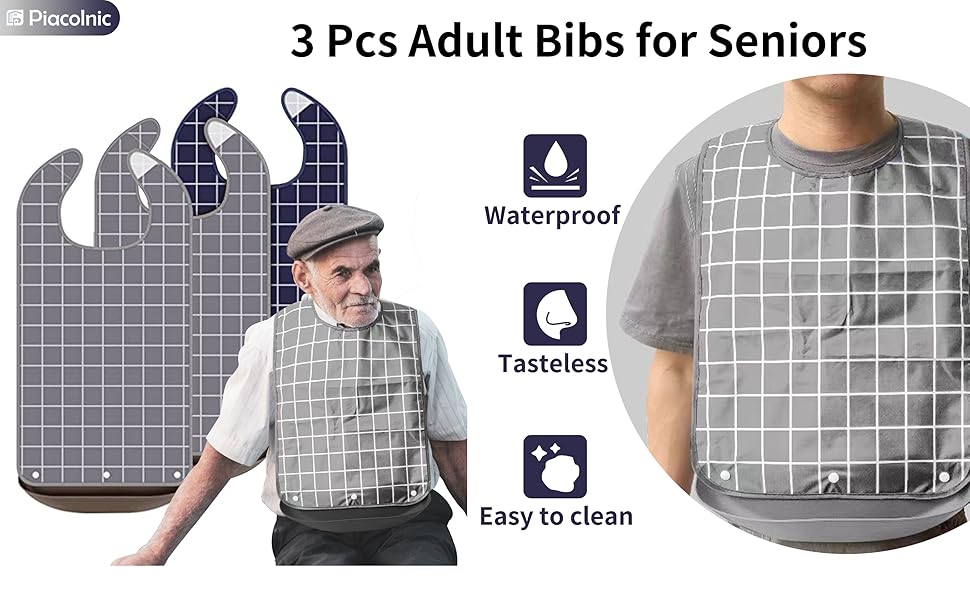 adult bib adult bibs for seniors women men beard bib adult bibs for elderly bibs for adults
