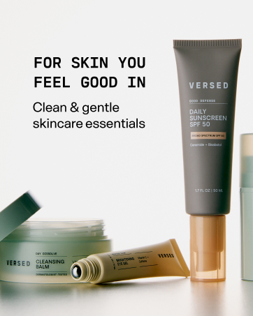 For skin you feel good in, versed skin