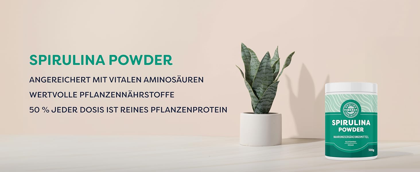 vimergy spirulina powder