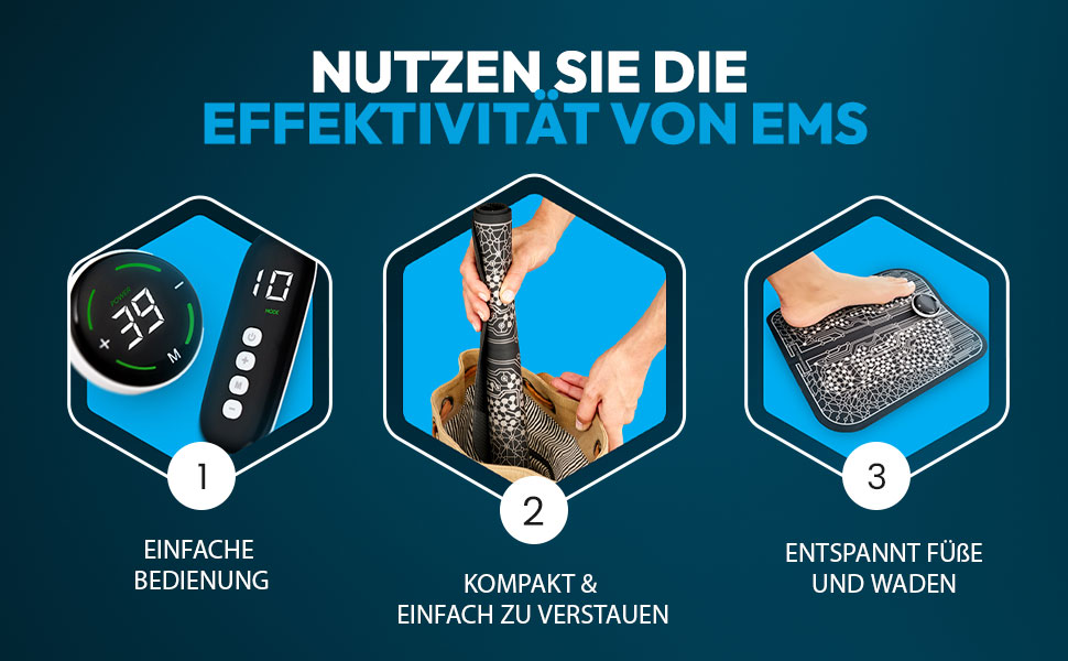 EMS Fußmassagegerät