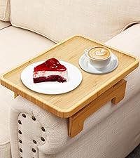 Living Room Shamrock Home Bamboo Couch Arm Table With Device