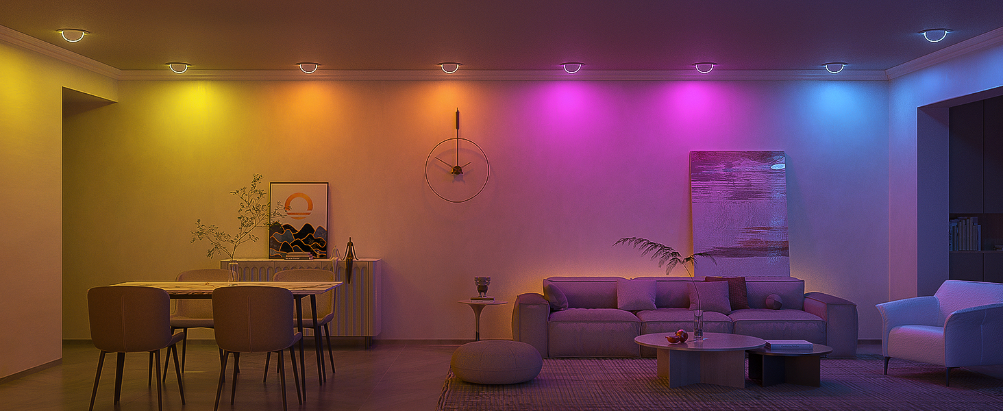 Lumary RGBAI Gimbal Smart Recessed Lighting