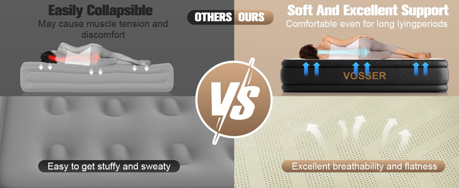 air mattress with built in pump