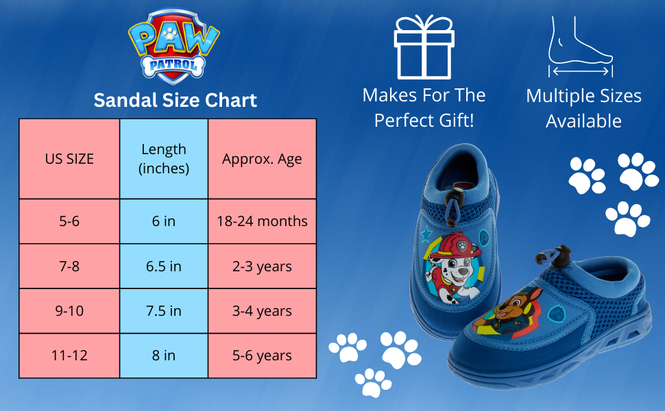 amazon-nickelodeon-paw-patrol-water-shoes-pool-aqua-socks-for