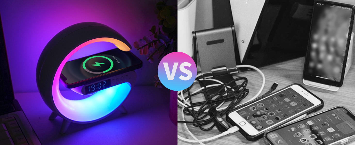 Mini Wireless Speaker Charger