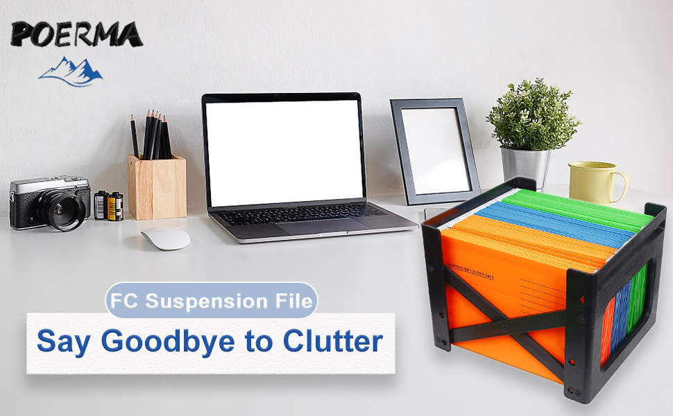 Foolscap Suspension Files, 25 Pcs Recycled Card Filing Dividers