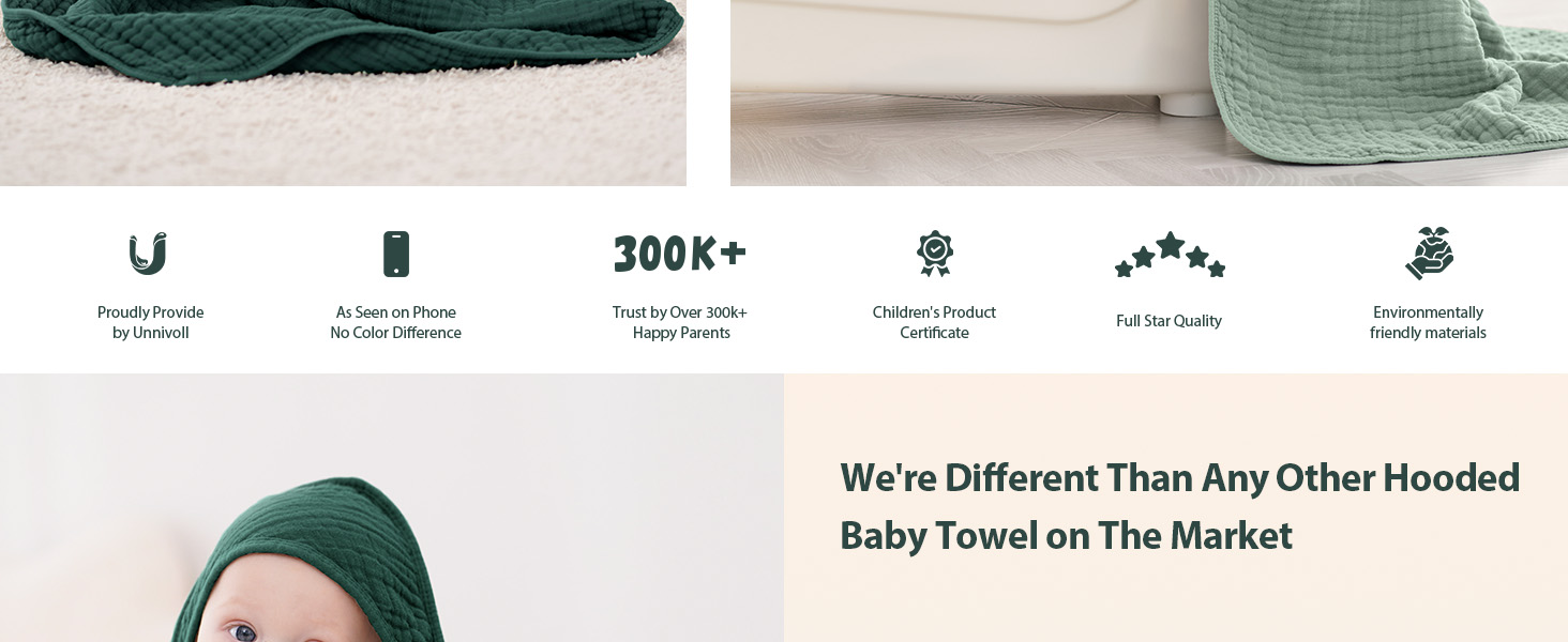 Hooded Baby Towels