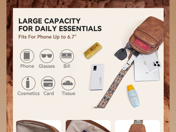 cross body sling bag