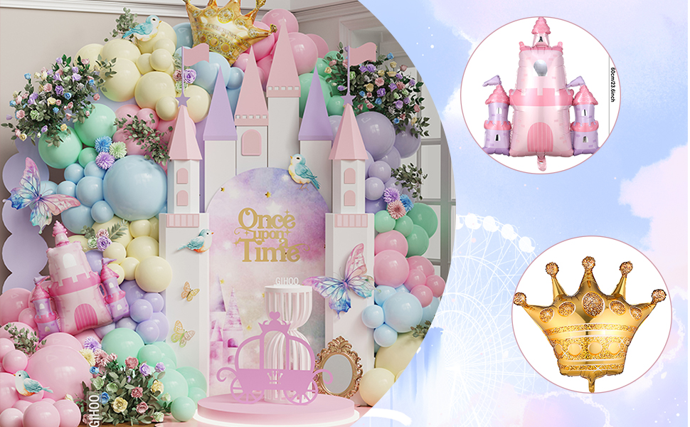 Princess Balloon Arch kit