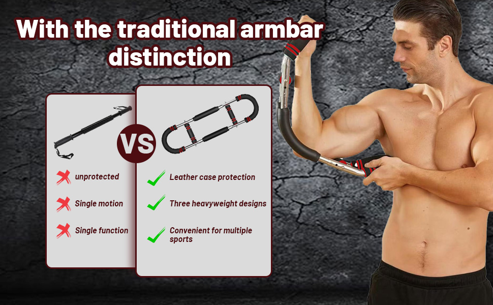 With the traditionalarmbar distinction