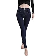 ZMTUO Women's Stretch Skinny Jeans Pants - High Waisted Tummy Control Denim for Everyday Comfort