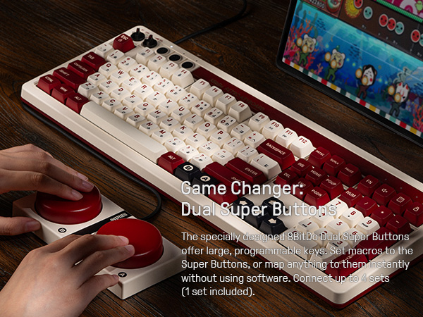 Amazon.com: 8BitDo Retro 108 Mechanical Keyboard with 108
