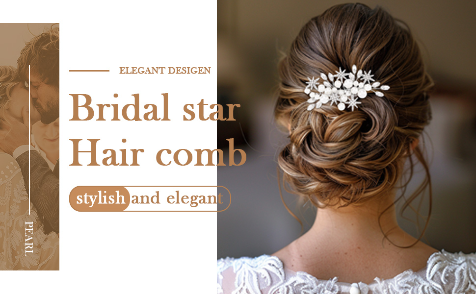 Braut-Stern-Haarkamm