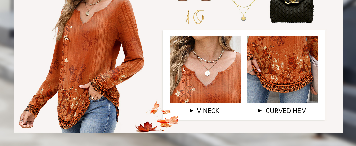 boho tops for women
